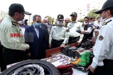   نمایشگاه طرح کاشف پلیس آگاهی تهران بزرگ