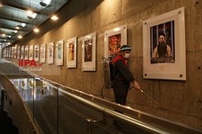   ضدعفونی کردن سینما پردیس ملت