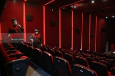   ضدعفونی کردن سینما پردیس ملت