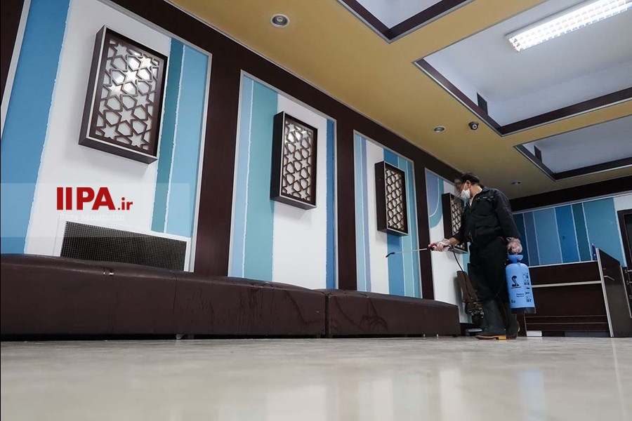   ضد عفونی و گند زدایی تالارهنر