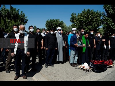 تشییع پیکر روح االله رجایی
