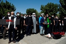   تشییع پیکر روح االله رجایی
