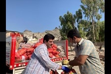   حضور رسول خادم و قهرمانان کشتی برای کمک رسانی در مناطق محروم سیستان و بلوچستان