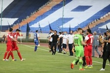   دیدار تیم های فوتبال پرسپولیس واستقلال