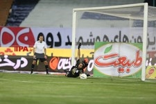   دیدار تیم های فوتبال پرسپولیس واستقلال