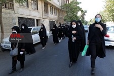   عزاداری ظهر عاشورا در محله نارمک 