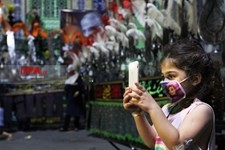   علم گردانی  علمداران حسینی در شب سوم شهادت امام حسین در  در گرگان 