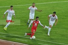   دیدار تیم های فوتبال پرسپولیس و شهر خودرو