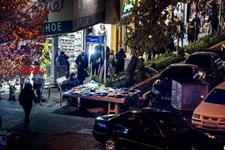  دستفروشان در شب های سرد و کرونایی پایتخت