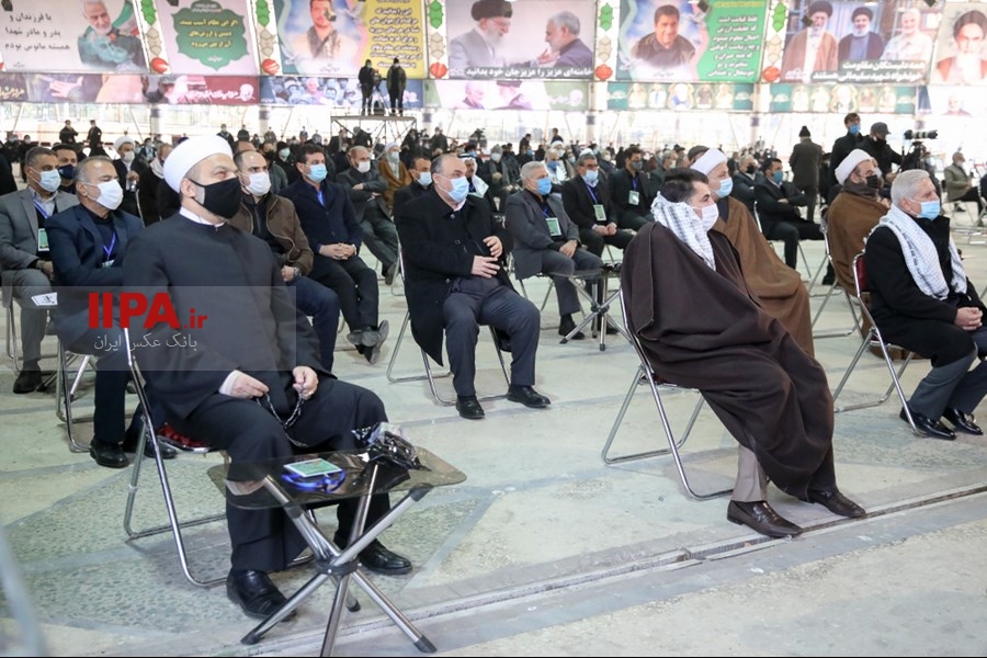   مراسم اولین سالگرد شهادت سردار حاج قاسم سلیمانی و همرزمانش