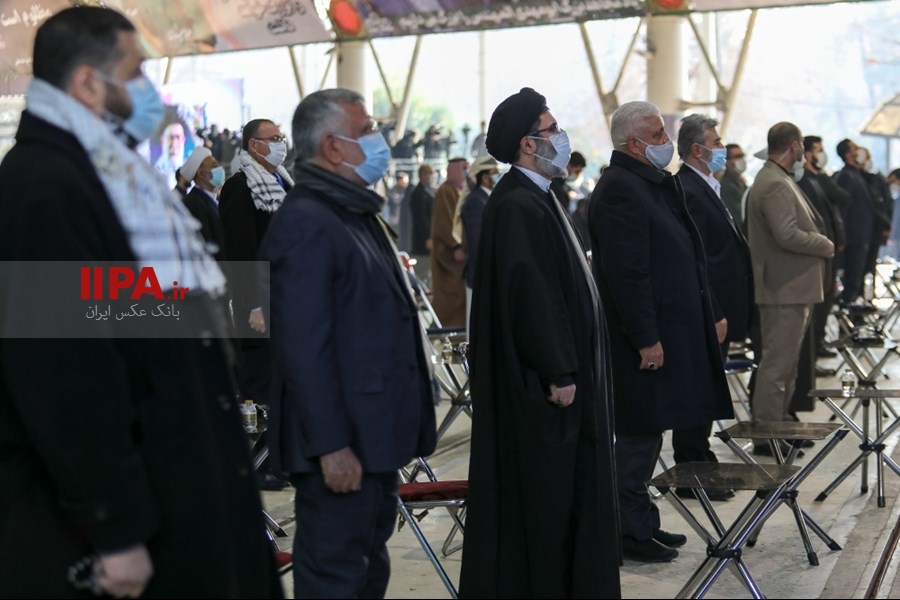   مراسم اولین سالگرد شهادت سردار حاج قاسم سلیمانی و همرزمانش