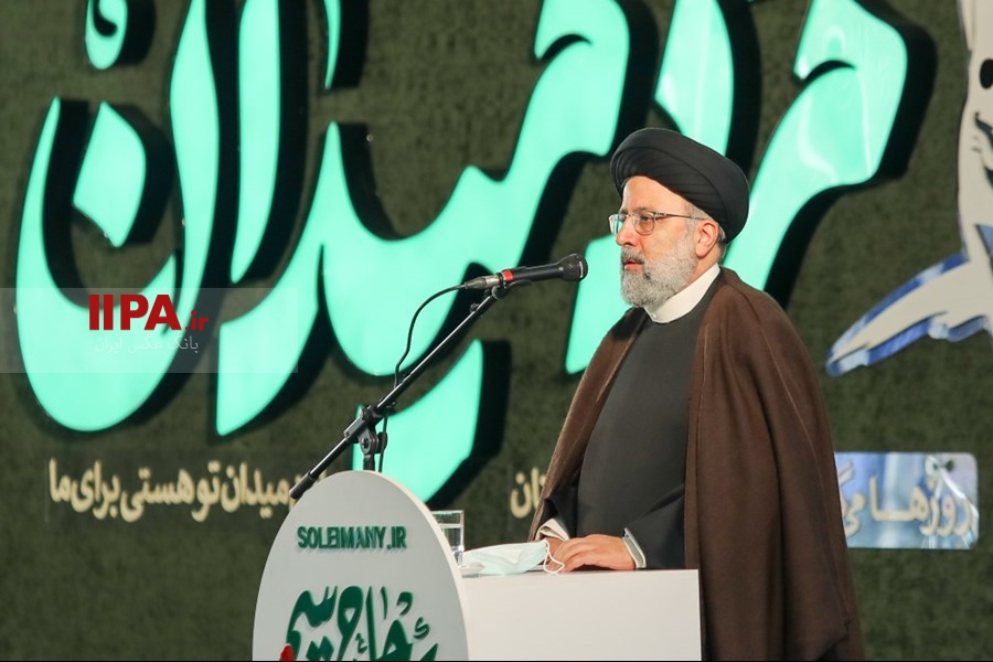   مراسم اولین سالگرد شهادت سردار حاج قاسم سلیمانی و همرزمانش