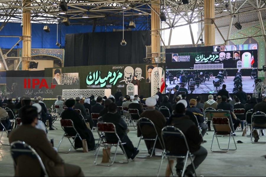   مراسم اولین سالگرد شهادت سردار حاج قاسم سلیمانی و همرزمانش