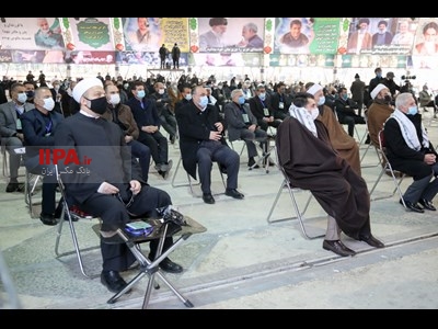 مراسم اولین سالگرد شهادت سردار حاج قاسم سلیمانی و همرزمانش