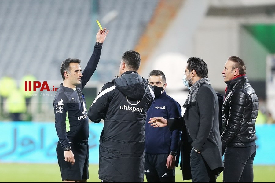   دیدار تیم های فوتبال پرسپولیس و سپاهان