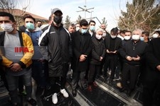   مراسم تشییع پیکر زنده یاد مهرداد میناوند