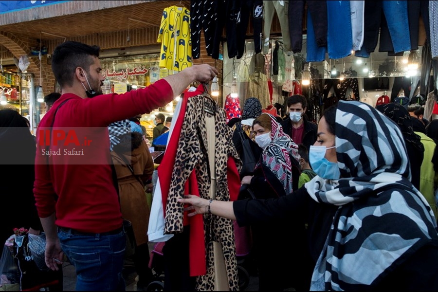   بازار تهران، شلوغی خرید شب عید و کرونا