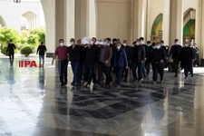   بهشت زهرای تهران در دوران موج چهارم کرونا