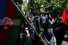   تجمع آذربایجانی‌های مقیم ایران در دفاع از فلسطینیان