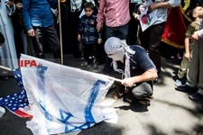   تجمع آذربایجانی‌های مقیم ایران در دفاع از فلسطینیان