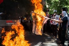  تجمع آذربایجانی‌های مقیم ایران در دفاع از فلسطینیان