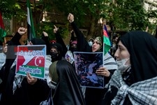   تجمع آذربایجانی‌های مقیم ایران در دفاع از فلسطینیان