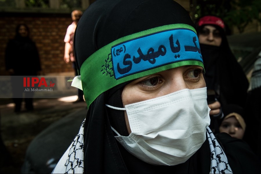   تجمع آذربایجانی‌های مقیم ایران در دفاع از فلسطینیان