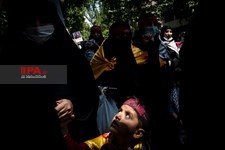   تجمع آذربایجانی‌های مقیم ایران در دفاع از فلسطینیان