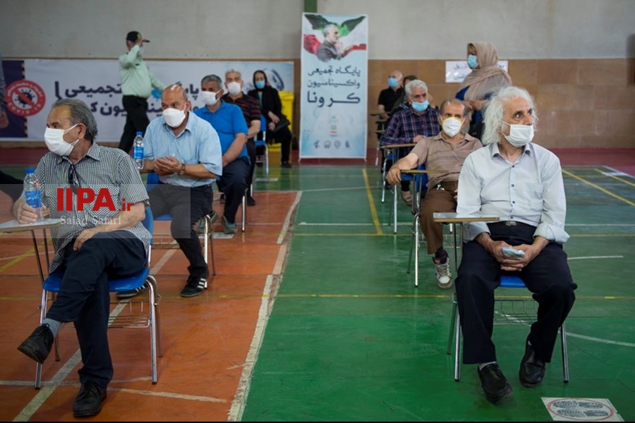   مرکز واکسیناسیون تجمیعی کرونا در غرب تهران