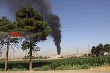   آتش سوزی در پالایشگاه نفت تهران