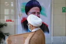   اجتماع حامیان رئیسی در میدان هفت تیر تهران