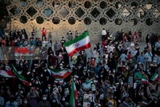   جشن پیروزی ابراهیم رئیسی در انتخابات ریاست جمهوری