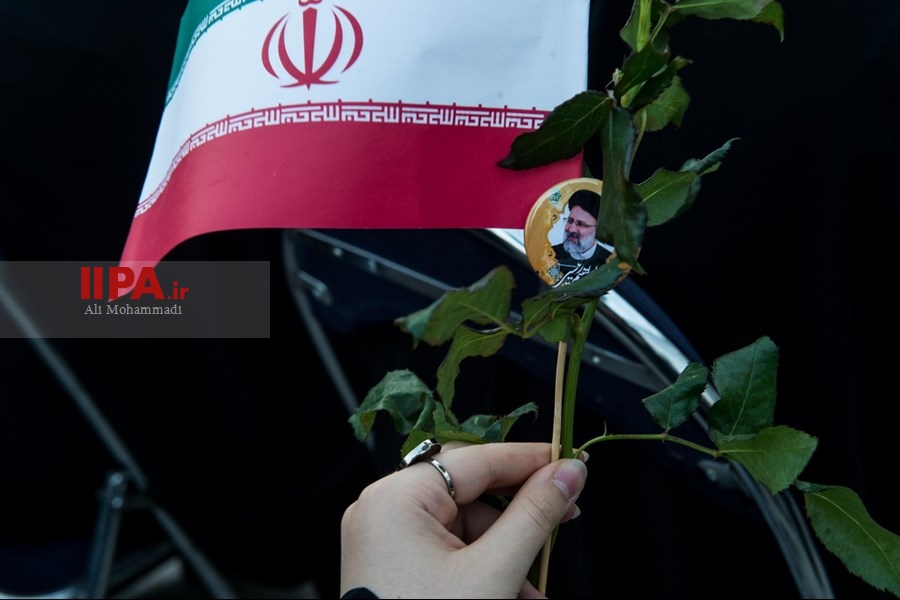   جشن پیروزی ابراهیم رئیسی در انتخابات ریاست جمهوری