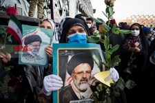   جشن پیروزی ابراهیم رئیسی در انتخابات ریاست جمهوری