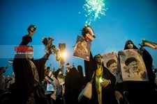   جشن پیروزی ابراهیم رئیسی در انتخابات ریاست جمهوری