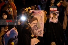   جشن پیروزی ابراهیم رئیسی در انتخابات ریاست جمهوری