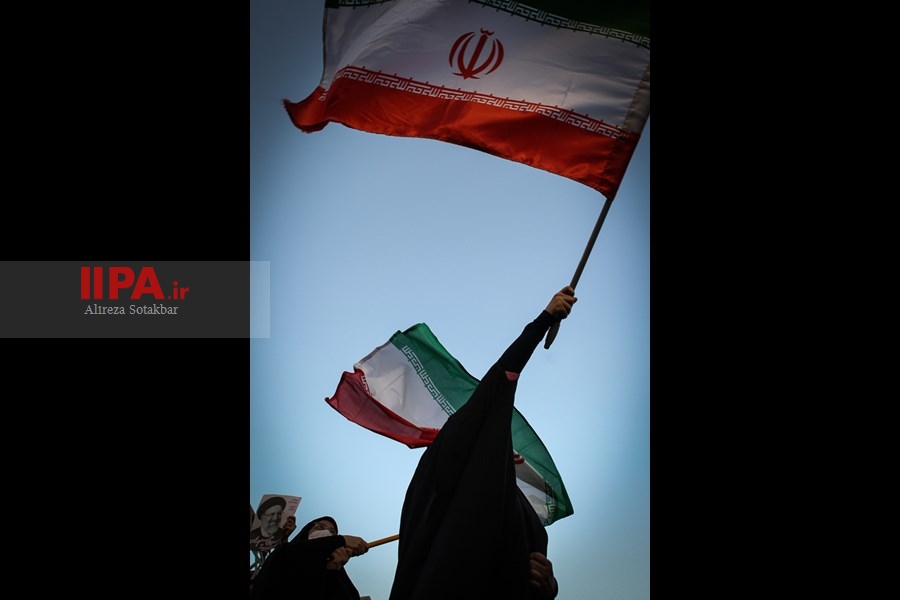  جشن پیروزی ابراهیم رئیسی در انتخابات ریاست جمهوری