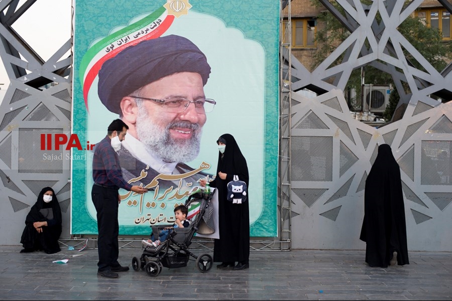   جشن پیروزی ابراهیم رئیسی در انتخابات ریاست جمهوری