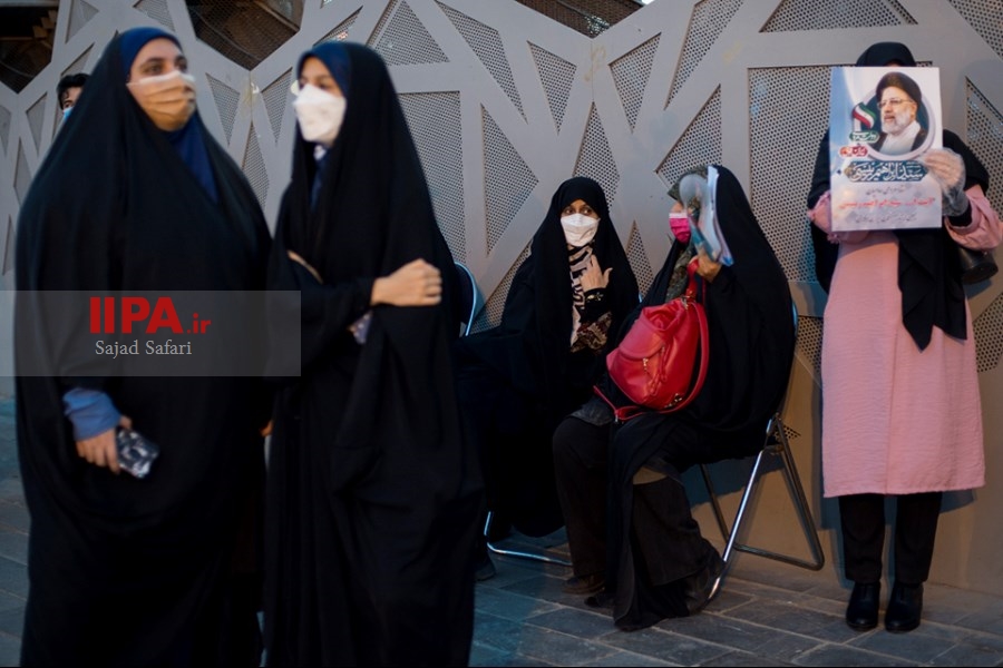   جشن پیروزی ابراهیم رئیسی در انتخابات ریاست جمهوری
