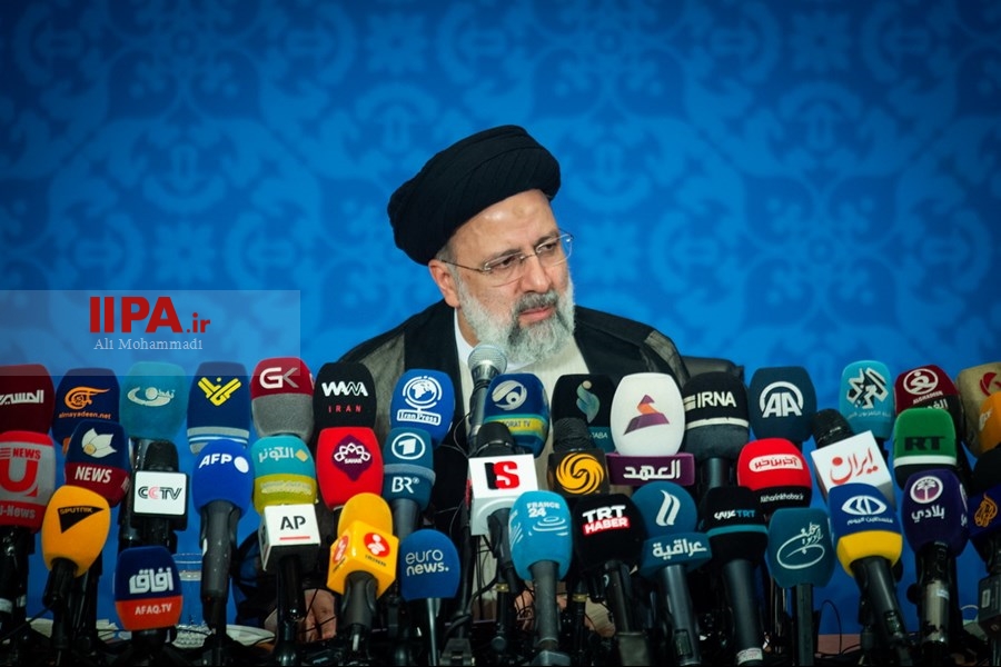   نشست خبری ابراهیم رئیسی