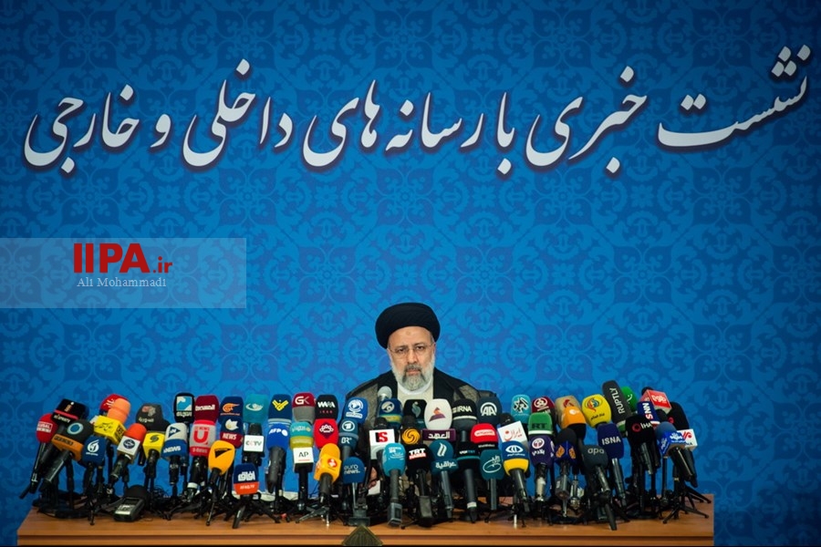   نشست خبری ابراهیم رئیسی