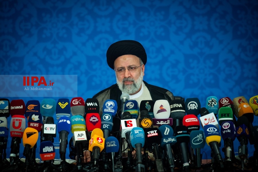   نشست خبری ابراهیم رئیسی