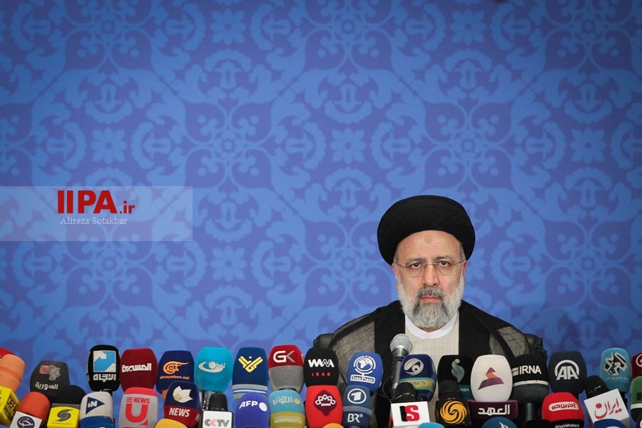   نشست خبری رییس جمهور منتخب