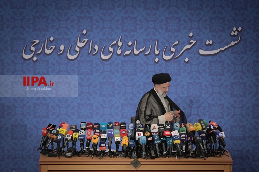   نشست خبری رییس جمهور منتخب