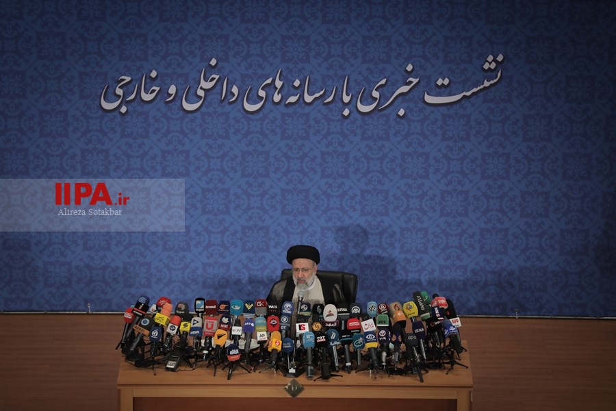  نشست خبری رییس جمهور منتخب