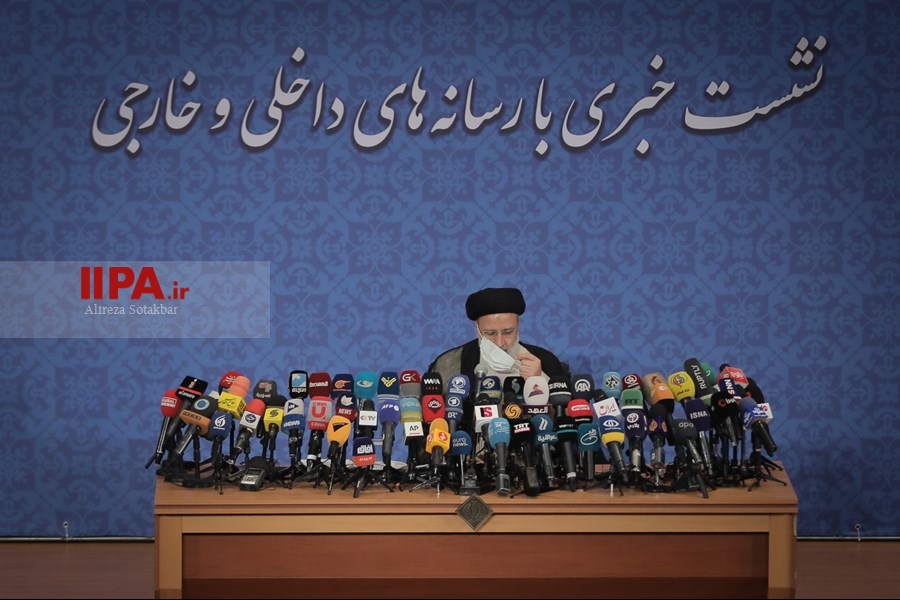   نشست خبری رییس جمهور منتخب