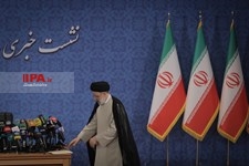   نشست خبری رییس جمهور منتخب