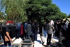   مراسم تشییع پیکر خبرنگاران فقید ایسنا و ایرنا