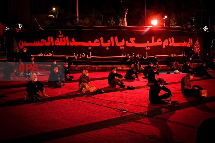   عزاداری محرم در میدان فلسطین