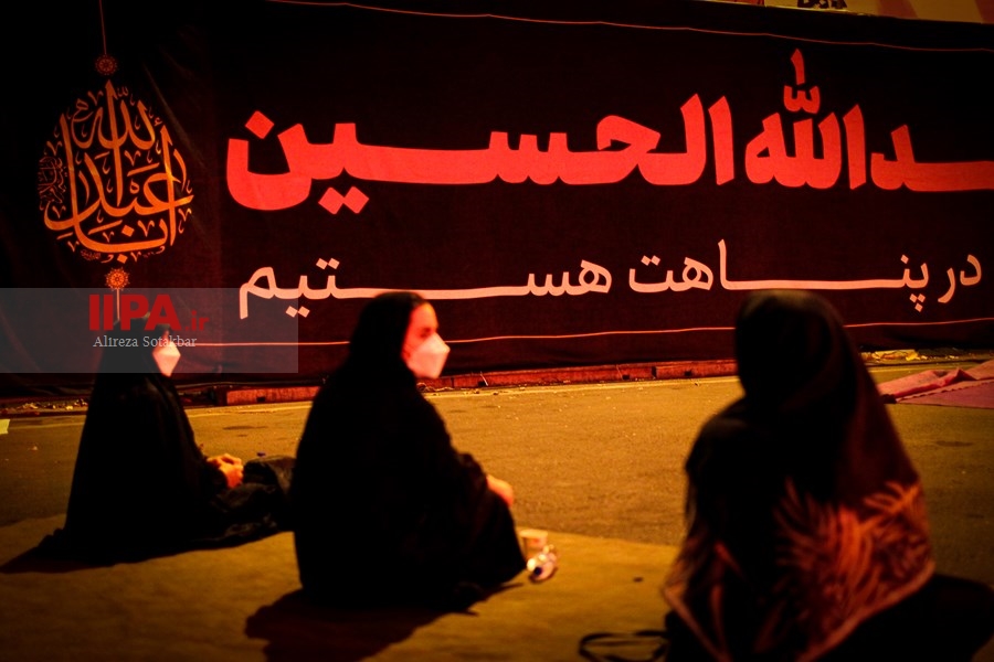   عزاداری محرم در میدان فلسطین